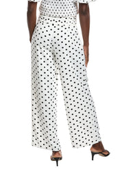 Gracia Dot Print Wide Leg Pant