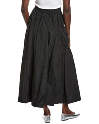 Gracia Long Parachute Cargo Skirt