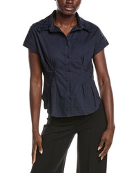 Gracia Darted Cap Sleeve Top