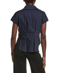 Gracia Darted Cap Sleeve Top