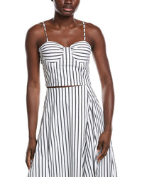 Gracia Striped Bralette Top