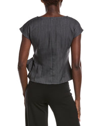 Gracia Cross Body Sleeveless Top