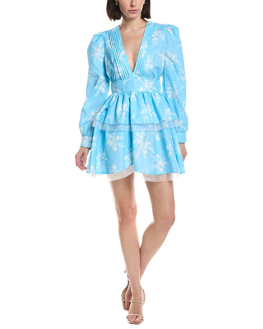 HL Affair Hl Affair Long Sleeve Mini Dress