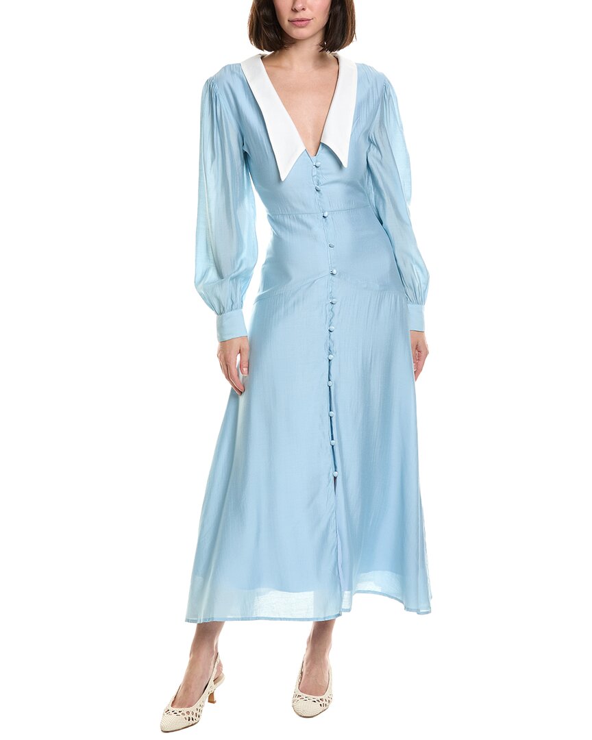 HL Affair Hl Affair Long Sleeve Midi Dress