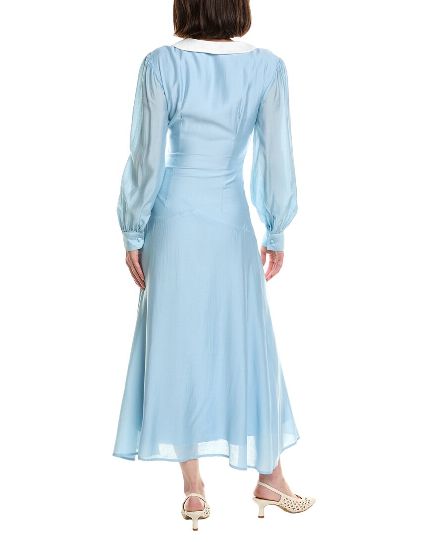 HL Affair Hl Affair Long Sleeve Midi Dress