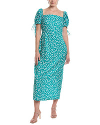 HL Affair Hl Affair Short Sleeve Midi Dress