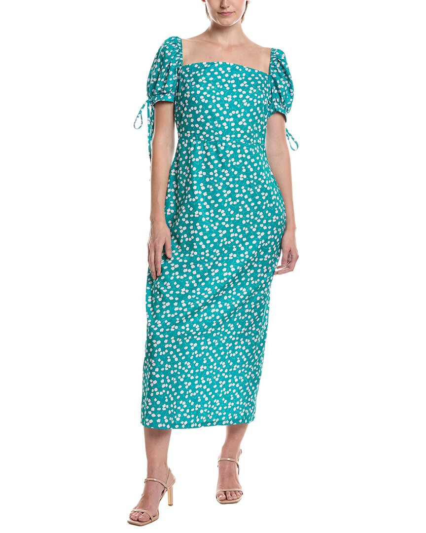 HL Affair Hl Affair Short Sleeve Midi Dress