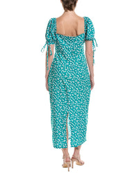 HL Affair Hl Affair Short Sleeve Midi Dress