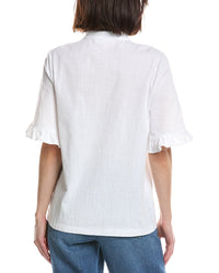 HL Affair Hl Affair Ruffle Sleeve Shirt