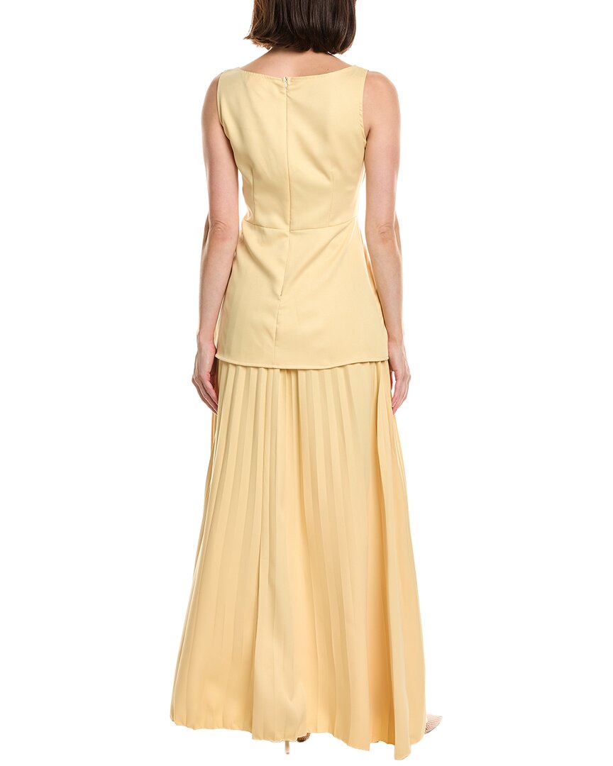 HL Affair Hl Affair 2Pc Top & Pleated Maxi Skirt Set