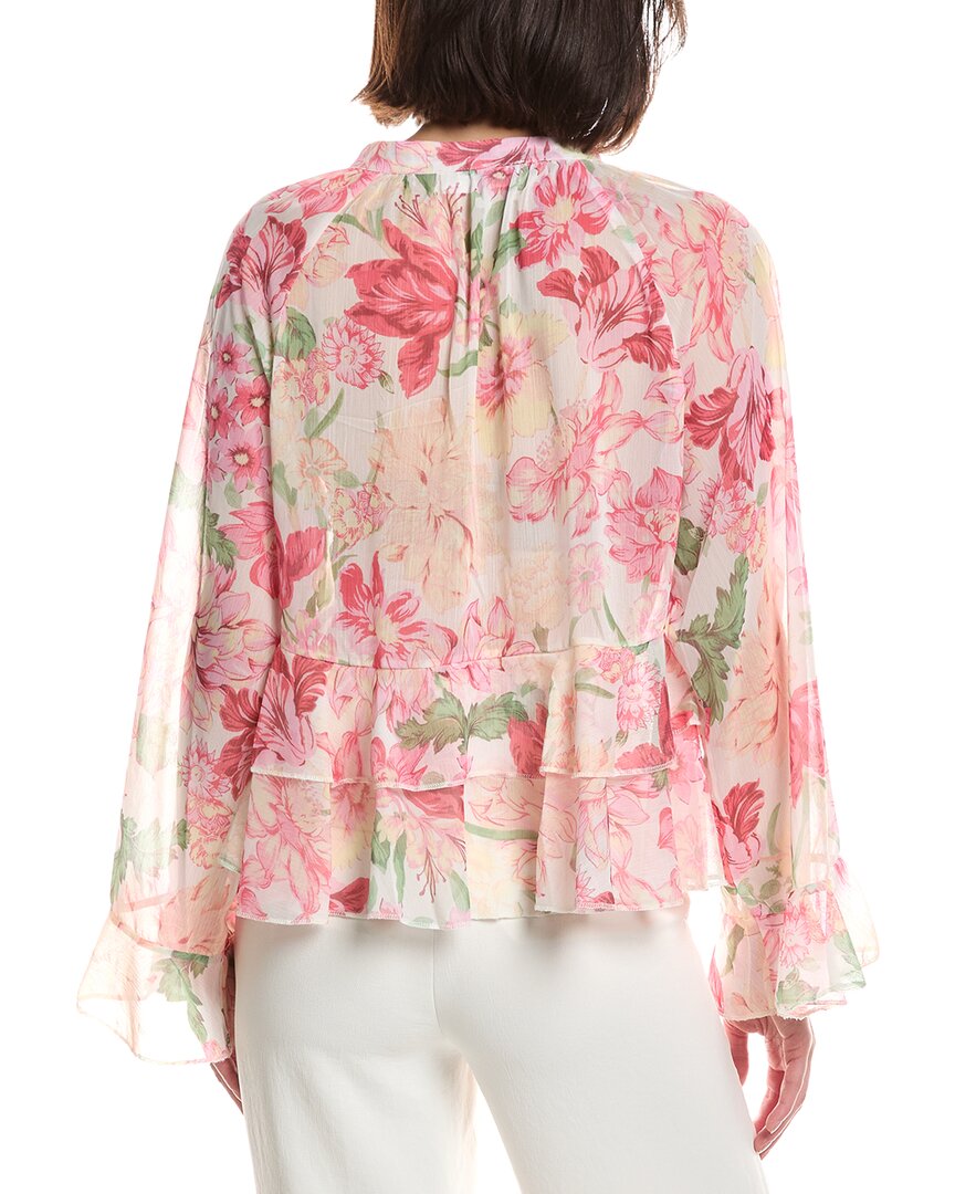 HL Affair Hl Affair Ruffle Chiffon Blouse