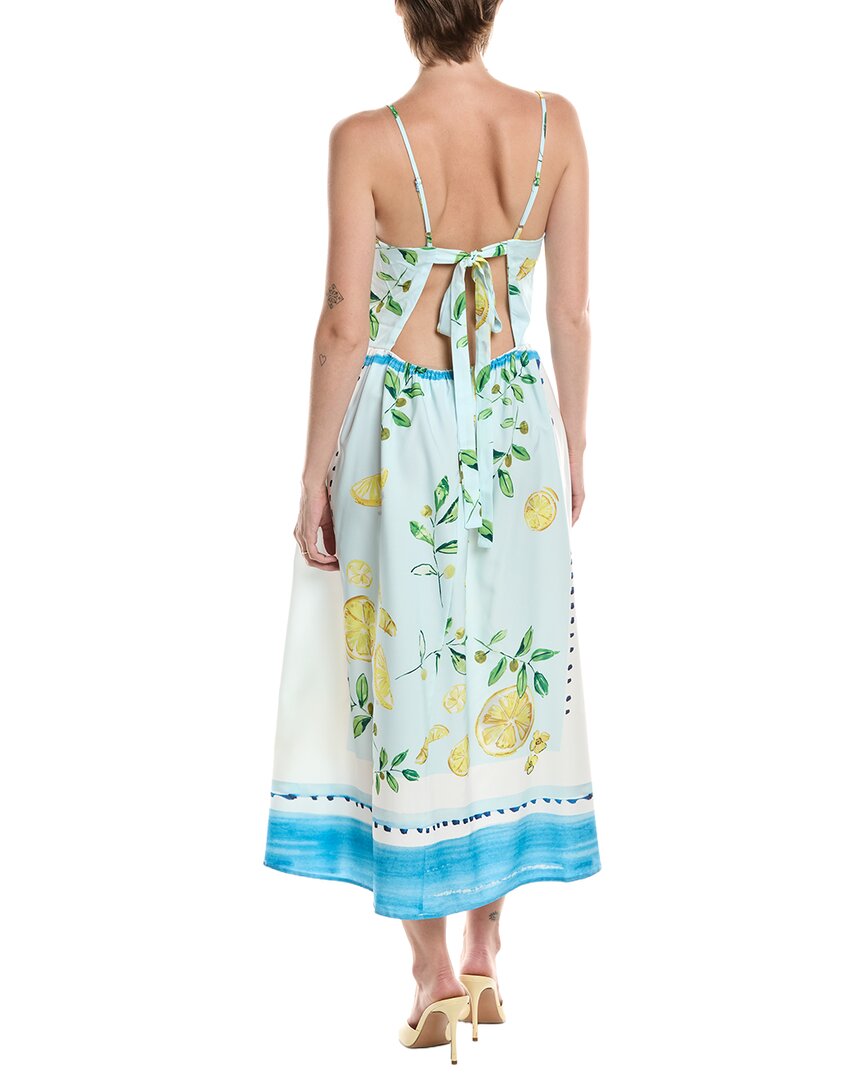 HL Affair Hl Affair Sleeveless Midi Dress