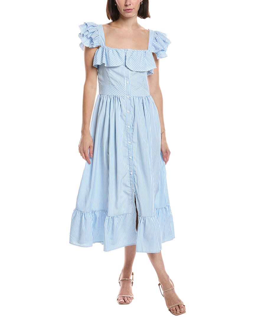 HL Affair Hl Affair Short Sleeve Maxi Dress