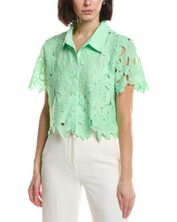 HL Affair Hl Affair Floral Lace Top