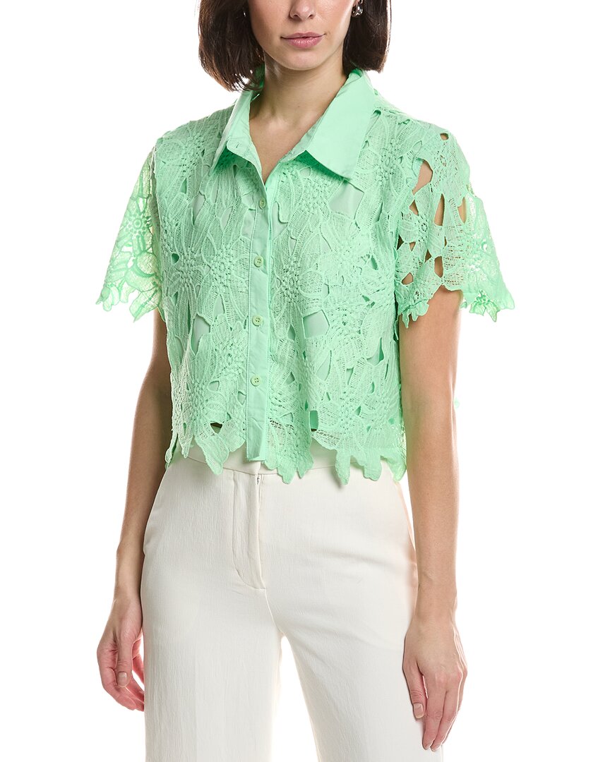 HL Affair Hl Affair Floral Lace Top