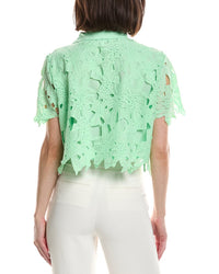 HL Affair Hl Affair Floral Lace Top