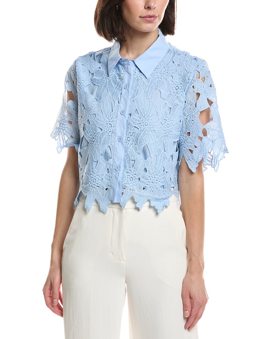 HL Affair Hl Affair Floral Lace Top