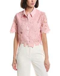 HL Affair Hl Affair Floral Lace Top