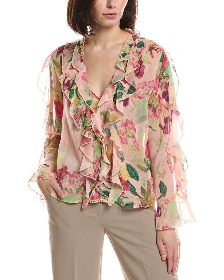 HL Affair Hl Affair Ruffle Chiffon Blouse