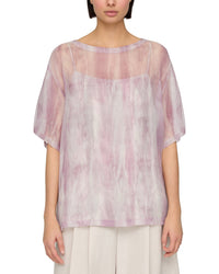 Lafayette 148 New York Printed Blouse