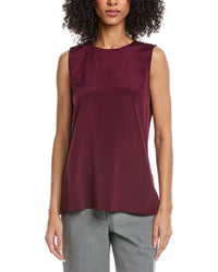 Lafayette 148 New York Adela Silk-Blend Blouse