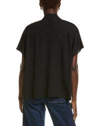 Lafayette 148 New York Dolman Sleeve Oversized Blouse