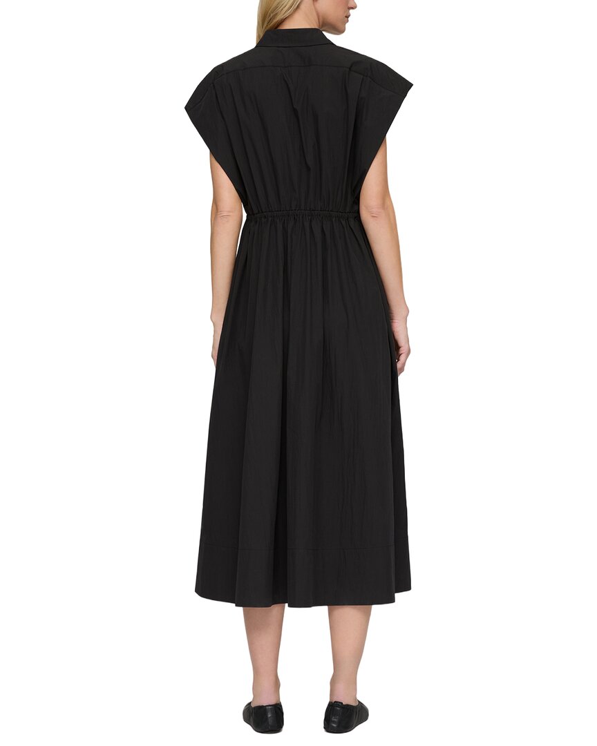 Lafayette 148 New York Gathered Waist Shirtdress