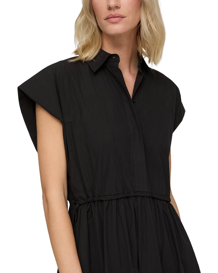 Lafayette 148 New York Gathered Waist Shirtdress