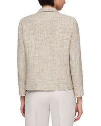Lafayette 148 New York Boyfriend Cropped Blazer