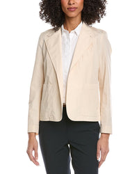 Lafayette 148 New York Cropped Boyfriend Blazer