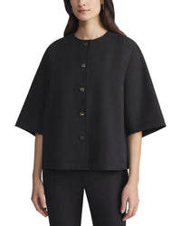 Lafayette 148 New York Three-Quarter Sleeve Top