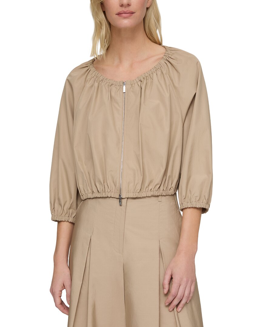Lafayette 148 New York Zip Front Bubble Jacket
