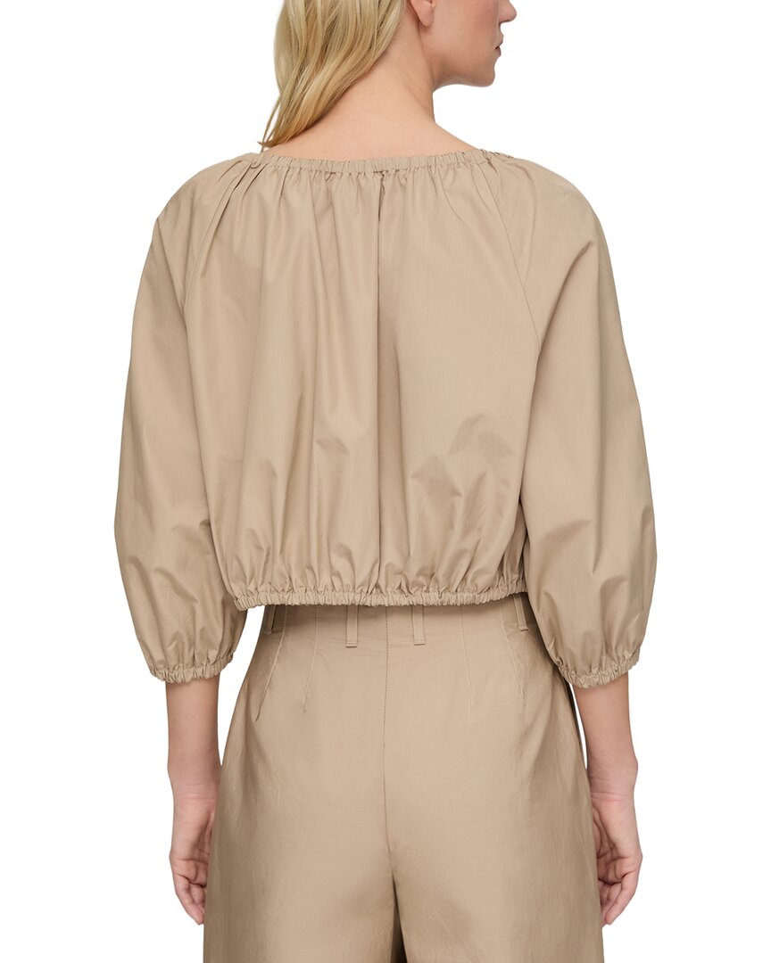 Lafayette 148 New York Zip Front Bubble Jacket