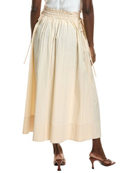 Lafayette 148 New York Gathered Waist Skirt