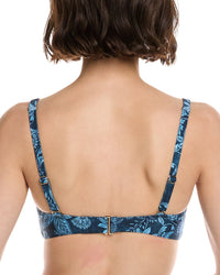 Monte And Lou Multi Fit Twist Crop Bikini Top