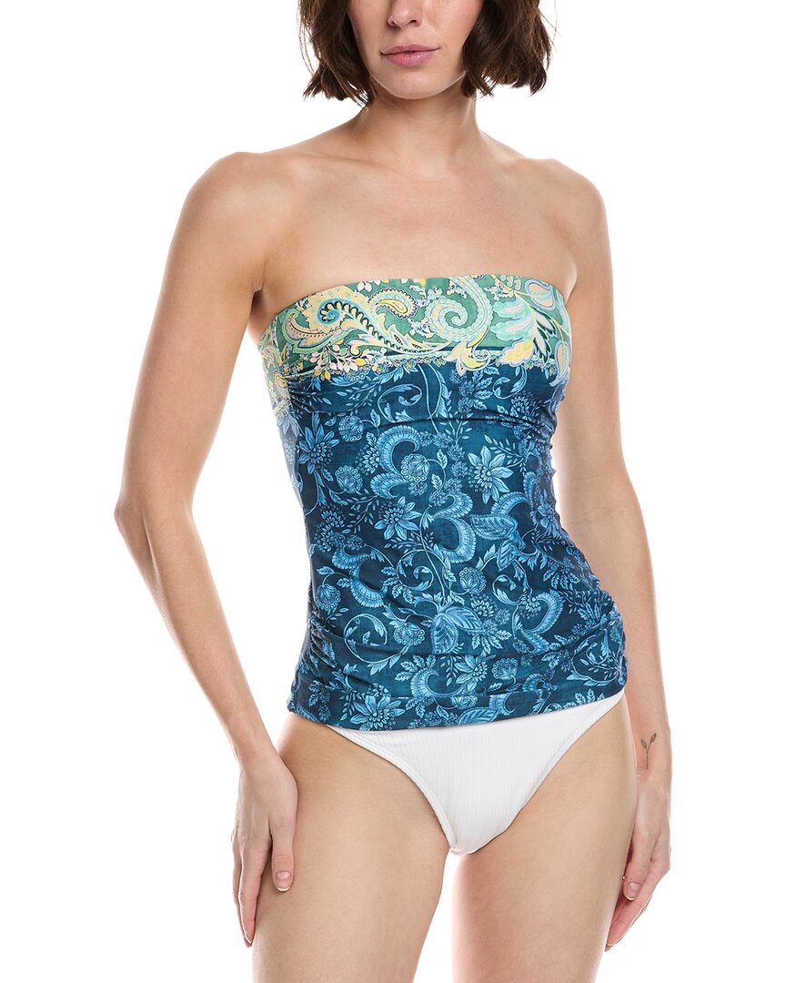 Monte And Lou Bandeau Tankini Top