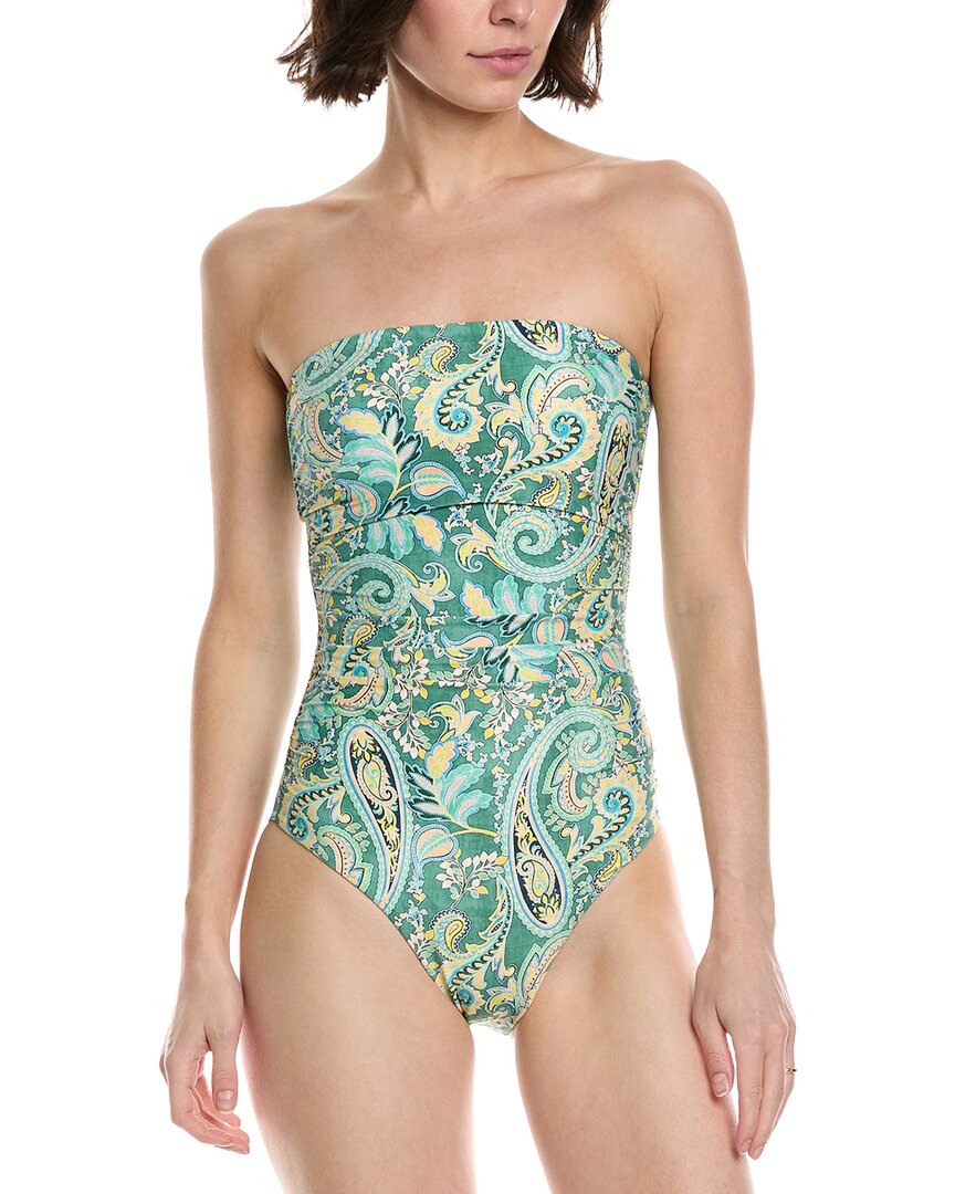 Monte And Lou Ruched Bandeau One-Piece