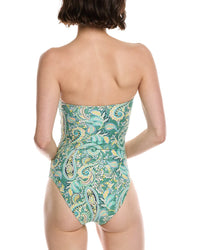 Monte And Lou Ruched Bandeau One-Piece
