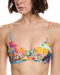 Monte And Lou Crop Bralette Bikini Top