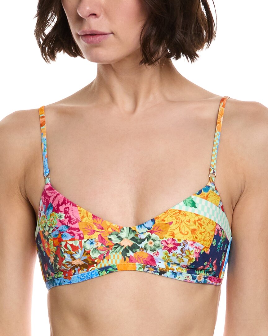 Monte And Lou Crop Bralette Bikini Top
