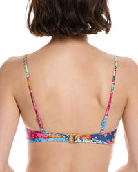 Monte And Lou Crop Bralette Bikini Top