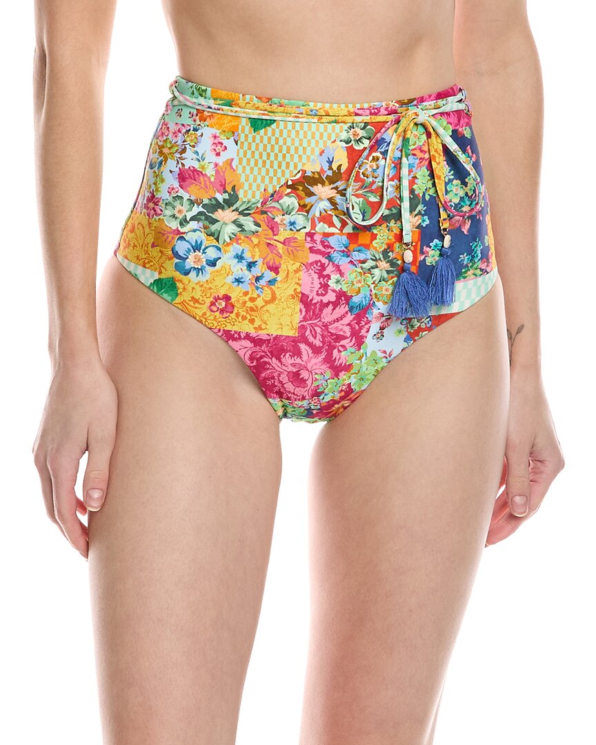 Monte And Lou Belted Retro Bikini Bottom