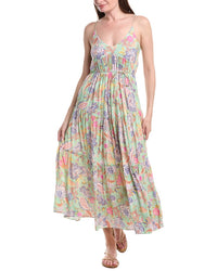 Monte And Lou Jemma Tiered Midi Dress