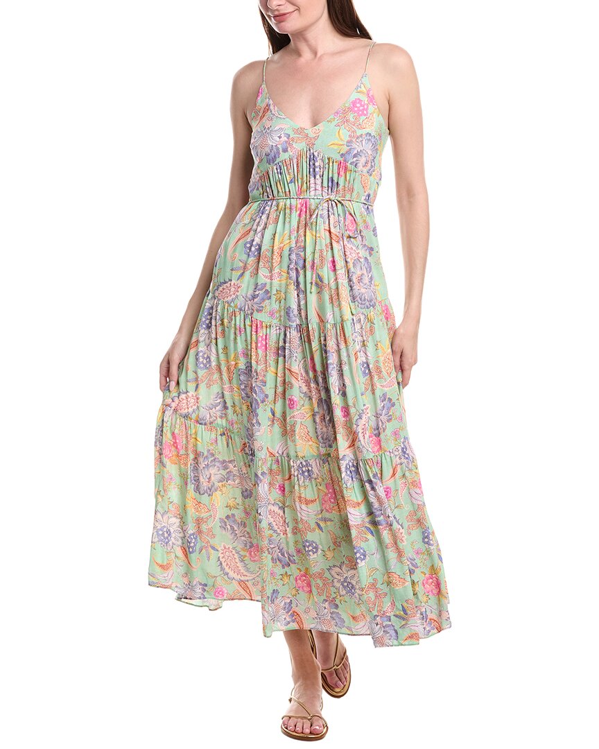 Monte And Lou Jemma Tiered Midi Dress