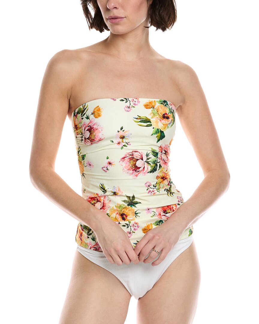 Monte And Lou Bandeau Tankini Top