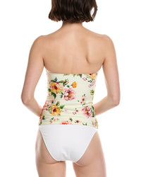 Monte And Lou Bandeau Tankini Top