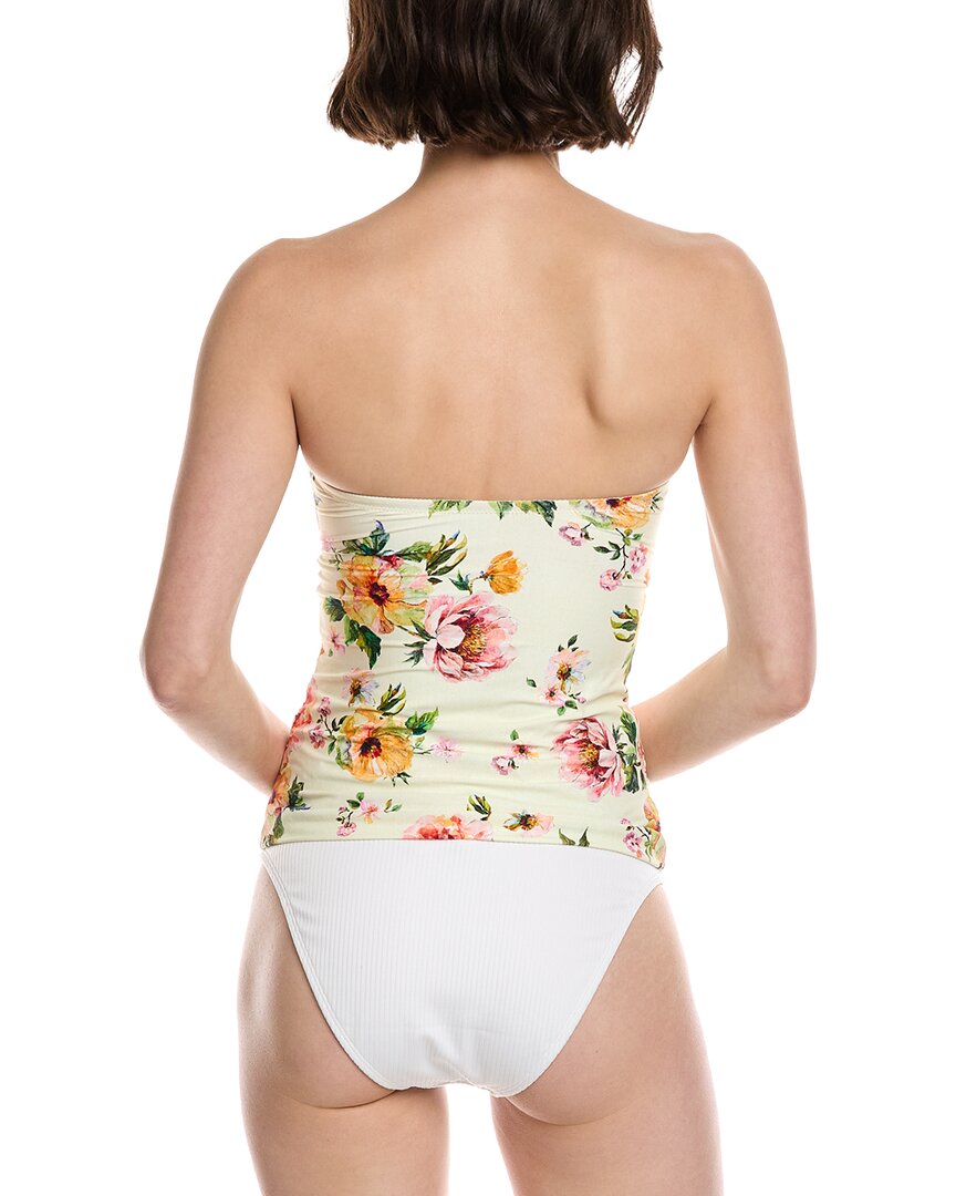 Monte And Lou Bandeau Tankini Top