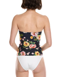 Monte And Lou Bandeau Tankini Top
