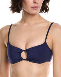Monte And Lou Rope Crop Bralette Bikini Top