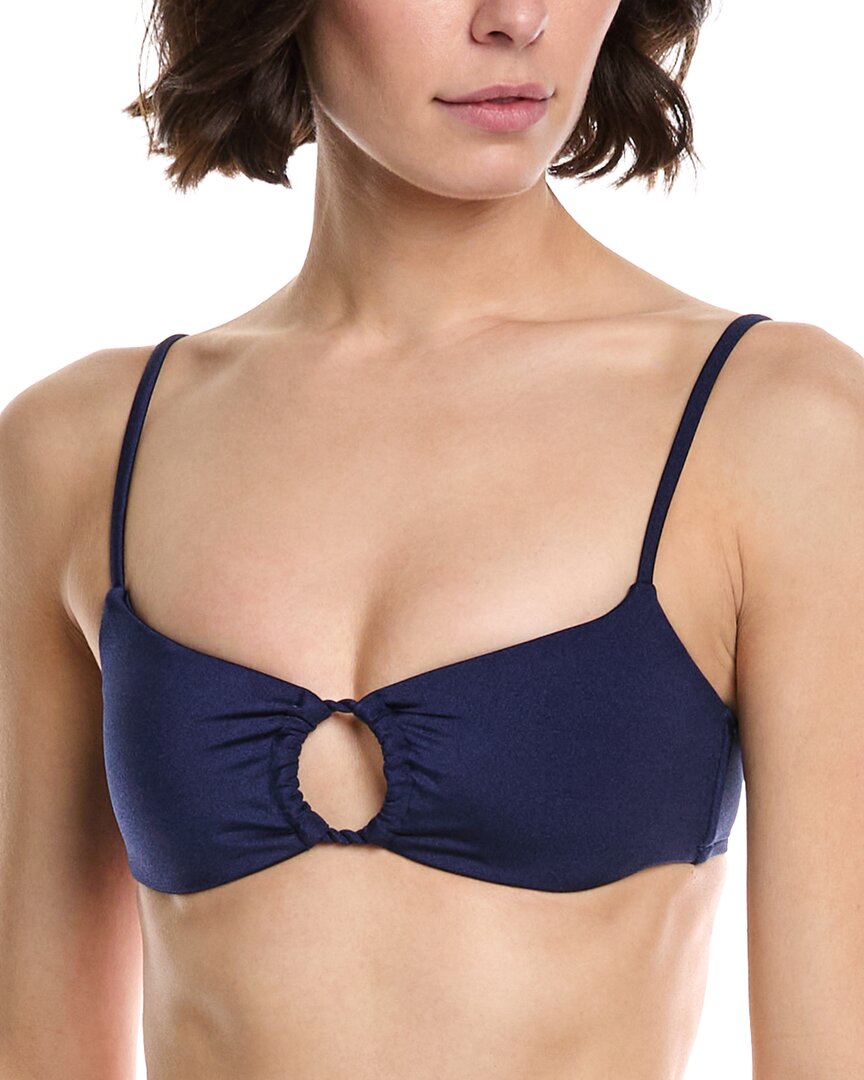 Monte And Lou Rope Crop Bralette Bikini Top